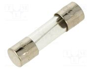 Fuse: fuse; medium time-lag; 200mA; 250VAC; glass; 5x20mm; brass OPTIFUSE