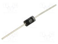 Diode: rectifying; THT; 800V; 3A; reel,tape; Ifsm: 200A; DO27 ONSEMI