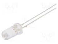 LED; 5mm; red; 750÷1120mcd; 50°; Front: flat; 1.8÷2.6V; No.of term: 2 OPTOSUPPLY