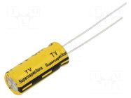 Supercapacitor; THT; 3.3F; 3VDC; -10÷30%; Body dim: Ø8.5x21mm; 75mΩ EATON ELECTRONICS