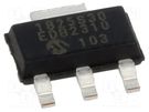 IC: voltage regulator; LDO,linear,fixed; 3V; 0.5A; SOT223-3; SMD MICROCHIP TECHNOLOGY