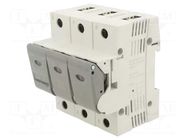Fuse disconnector; D02; for DIN rail mounting; 50A; 400V; Poles: 3 MERSEN