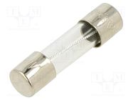 Fuse: fuse; time-lag; 200mA; 250VAC; glass; 5x20mm; brass; bulk OPTIFUSE