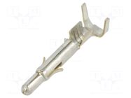 Contact; male; Universal MATE-N-LOK; brass; tinned; 0.5÷2mm2; bulk TE Connectivity