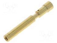 Contact; female; 1mm; 0.08÷0.56mm2; crimped; for cable HUMMEL