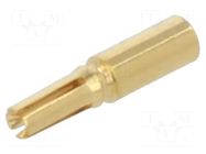 Contact; female; gold-plated; crimped; for cable; 2A; 1.25mm; 450V HARWIN