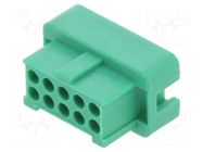 Connector: wire-wire/PCB; plug; female; PIN: 10; Gecko; 2A; 450V HARWIN