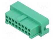 Connector: wire-wire/PCB; plug; female; Gecko; 1.25mm; PIN: 16; 450V HARWIN