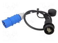 Cable: eMobility; 1x0.5mm2,3x6mm2; 230V; 7.4kW; IP44; single-phase LAPP