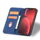 Magnet Fancy Case case for iPhone 14 Pro Max cover with flip wallet stand blue, Hurtel