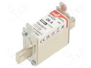 Fuse: fuse; 20A; 690VAC; 440VDC; aR; ceramic; NH000 DF ELECTRIC