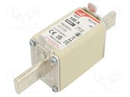 Fuse: fuse; aR; 100A; 690VAC; 550VDC; silver; NH1 DF ELECTRIC