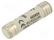 Fuse: fuse; 6A; 400VAC; gG; ceramic,cylindrical,industrial; 8x31mm DF ELECTRIC