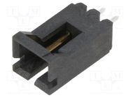 Connector: wire-board; socket; male; AMPMODU MTE; 2.54mm; PIN: 2 TE Connectivity