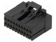Connector: wire-board; plug; Dynamic D-2100; female; PIN: 20; 250V TE Connectivity