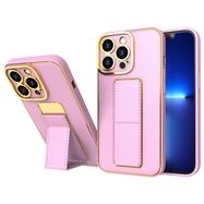 New Kickstand Case case for iPhone 12 Pro with stand pink, Hurtel
