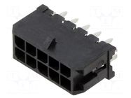 Connector: wire-board; socket; male; PIN: 10; Micro-Fit 3.0; 3mm MOLEX