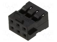 Connector: wire-wire/PCB; plug; female; PIN: 6; Milli-Grid; 2mm; 2x3 MOLEX