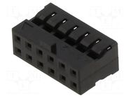 Connector: wire-wire/PCB; plug; female; PIN: 12; Milli-Grid; 2mm MOLEX