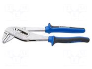 Pliers; adjustable; Pliers len: 240mm; Jaw capacity: 42mm UNIOR