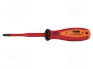 Screwdriver; slim; insulated; PlusMinus PH-type; PH2/SL; 1kVAC UNIOR