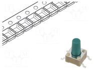 Microswitch TACT; SPST-NO; Pos: 2; 0.05A/24VDC; none; 1.57N; FSMJ TE Connectivity