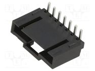 Socket; wire-board; male; SL; 2.54mm; PIN: 7; THT; angled 90° MOLEX