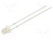 LED; 3mm; orange; blinking; 150÷220mcd; 140°; 3÷5V; 20mA; Front: flat OPTOSUPPLY