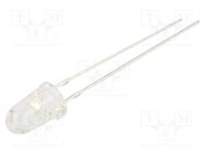 LED; UV; 8°; 20mA; P: 114mW; 380÷390nm; 3÷3.8VDC; THT OPTOSUPPLY