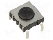 Microswitch TACT; SPST-NO; Pos: 2; 0.05A/42VDC; THT; 2.2N; 4.8mm SCHURTER