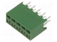 connector 2X5P HV100 REC CON. TE, 8.5MM TE Connectivity