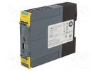 Module: safety relay; 3SK1; 24VDC; for DIN rail mounting; IP20 SIEMENS