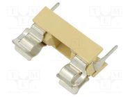 Fuse holder; cylindrical fuses; THT; 5x20mm; -30÷85°C; 6.3A; IP00 ESKA