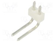 Connector: wire-board; KK 254; PIN: 2; THT; angled 90°; socket; male 