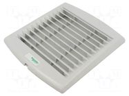 Guard; Cutout: 125x125mm; Body dim: 170x150x15mm; RAL 7035 SCHNEIDER ELECTRIC