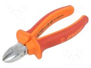 Pliers; side,cutting,insulated; carbon steel; 140mm; 461/1VDEBI UNIOR