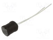 Inductor: wire; THT; 1mH; 330mA; 2.1Ω; ±10%; Ø9.5x13.5mm; vertical MURATA