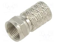 connector F Type Str Plg T/O 75 Ohm RG6/ TE Connectivity