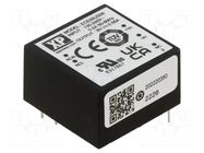 Converter: AC/DC; 5W; Uin: 85÷264VAC,120÷370VDC; Uout: 9VDC; OUT: 1 XP POWER