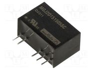 Converter: DC/DC; 2W; Uin: 13.5÷16.5V; Uout: 15VDC; Uout2: -5VDC 