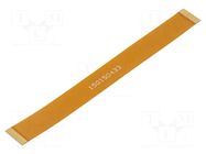 FFC tape; Cores: 33; Tape ph: 0.3mm; L: 102mm; 50V MOLEX