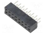 Connector: PCB-cable/PCB; socket; female; PIN: 16; Milli-Grid; 2mm MOLEX