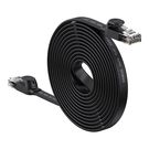 Baseus high Speed Six types of RJ45 Gigabit network cable (flat cable)15m Black, Baseus