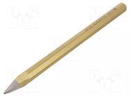 Pointed chisel; L: 250mm; Size: 16mm RENNSTEIG