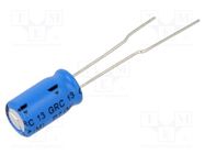 Capacitor: electrolytic; THT; 100uF; 25VDC; Pitch: 2.5mm; ±20% VISHAY