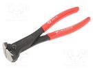 Pliers; end,cutting; 180mm C.K