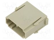 Connector: HDC; module; female; PIN: 4; 50V; UL94V-0; -40÷125°C HARTING