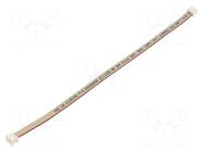 Ribbon cable with connectors; Contacts ph: 1.27mm; PIN: 6; 1.2A MOLEX