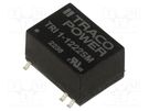 Converter: DC/DC; 1W; Uin: 10.8÷13.2V; Uout: 12VDC; Uout2: -12VDC TRACO POWER