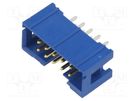 Socket; IDC; male; PIN: 10; straight; THT; gold-plated; 2.54mm Amphenol Communications Solutions